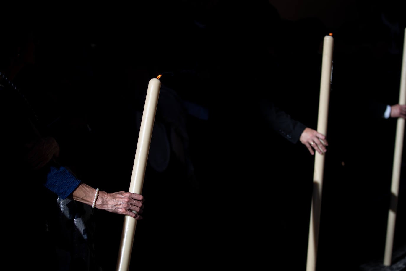 El paso del Huerto, por las calles de Granada