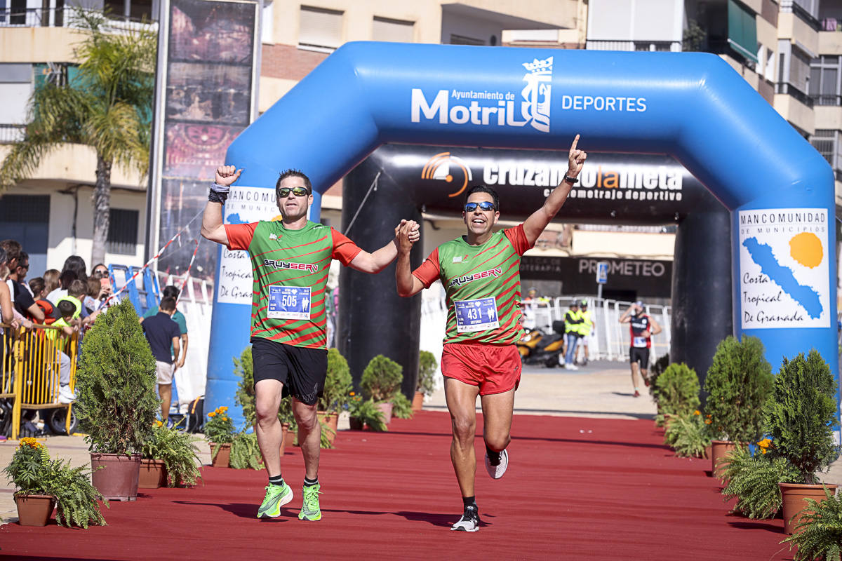 Los marroquís Abdelhadi El Mouaziz y Nazha Machouh reinan en Motril