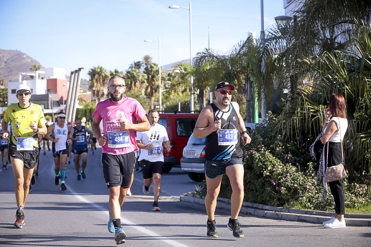 Los marroquís Abdelhadi El Mouaziz y Nazha Machouh reinan en Motril