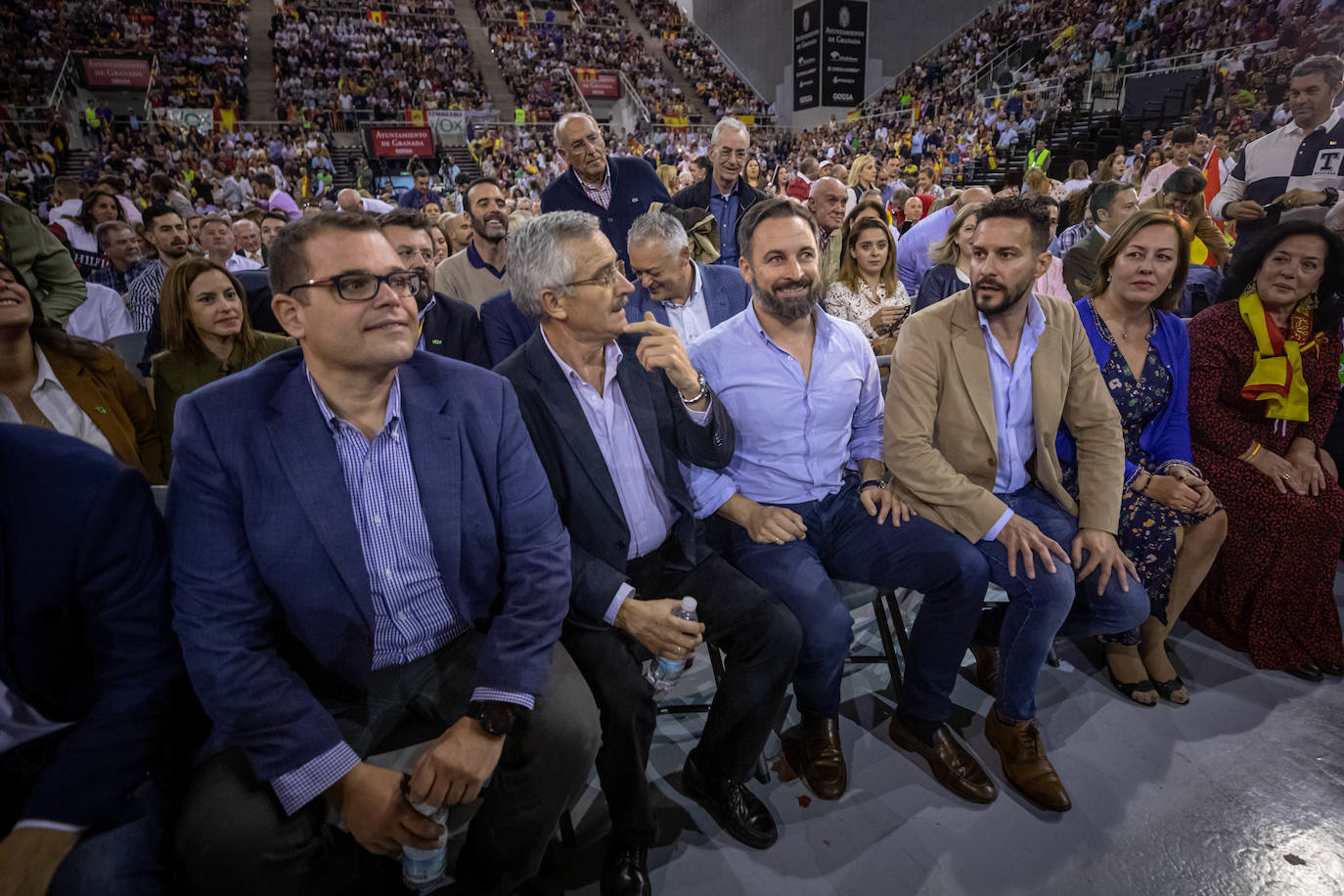 Abascal presenta a su partido como única alternativa para echar a Sánchez de la Moncloa