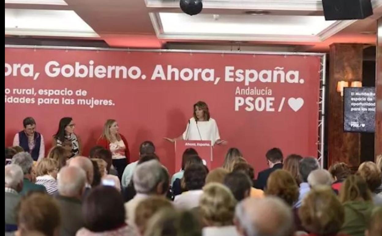 Encuentro con Susana Díaz en Martos