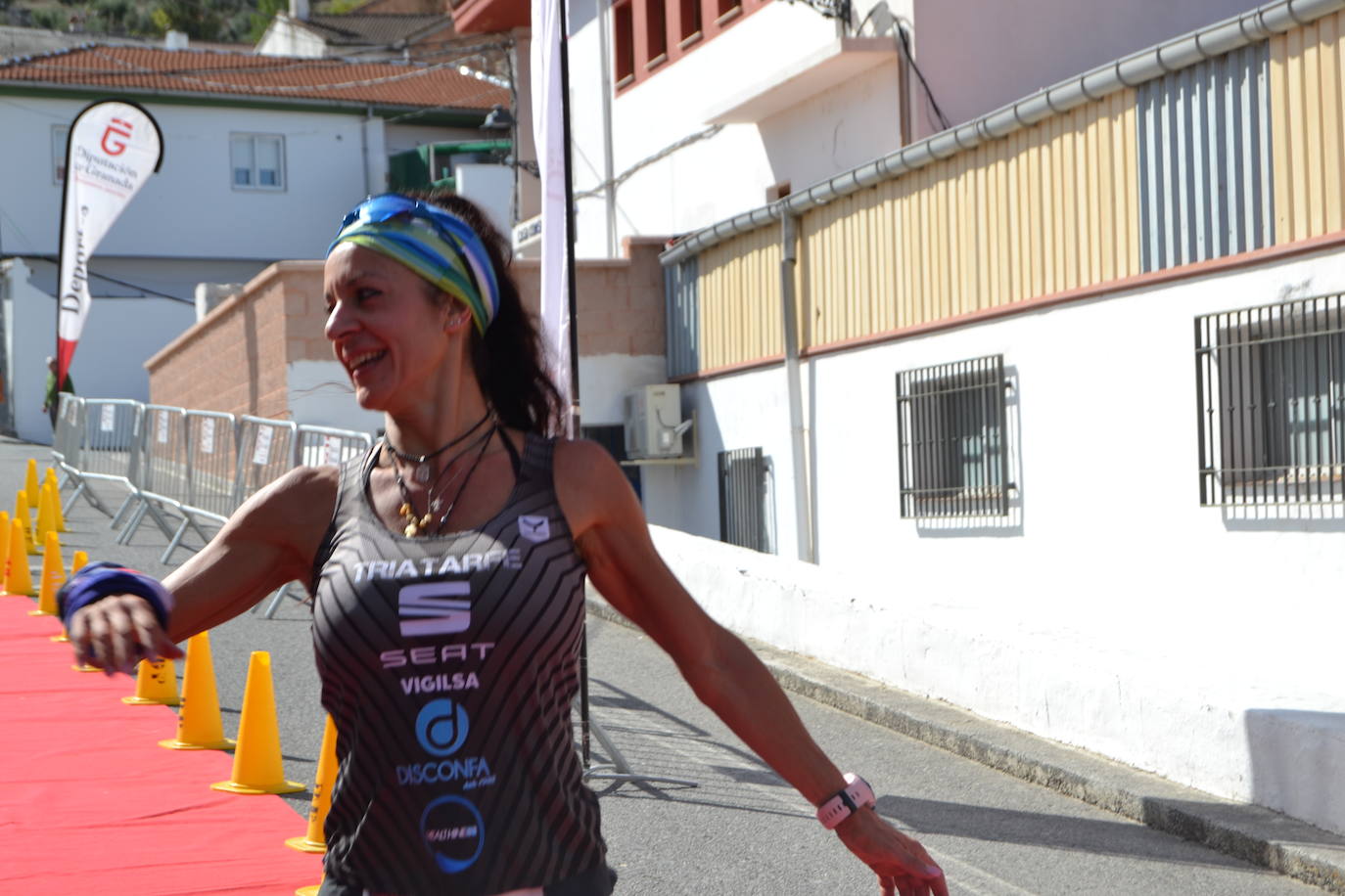 Cerca de 150 deportistas, entre participantes del trail, minitrail y senderistas, celebran en esta prueba que tuvo lugar en una agradable mañana de domingo 