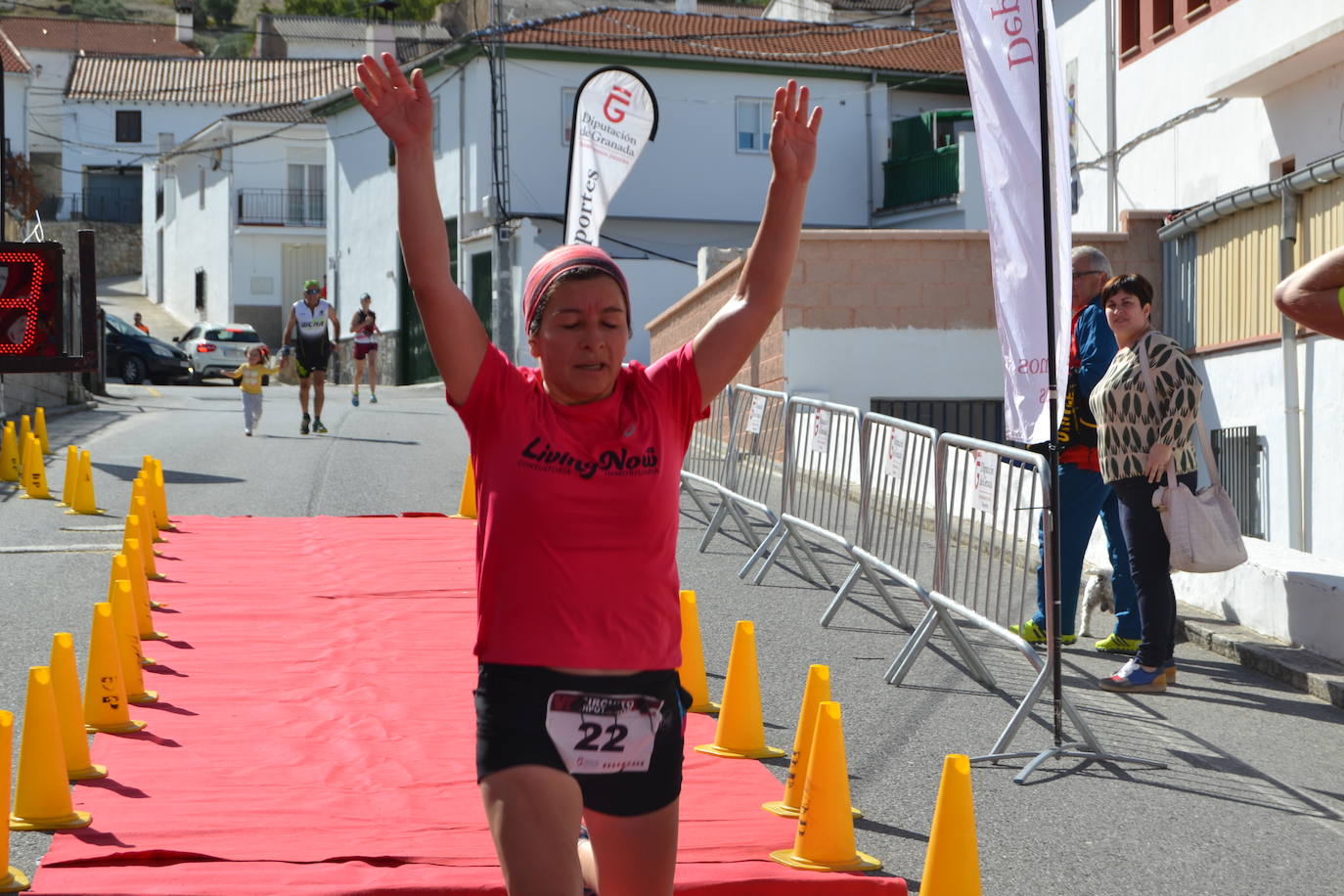 Cerca de 150 deportistas, entre participantes del trail, minitrail y senderistas, celebran en esta prueba que tuvo lugar en una agradable mañana de domingo 