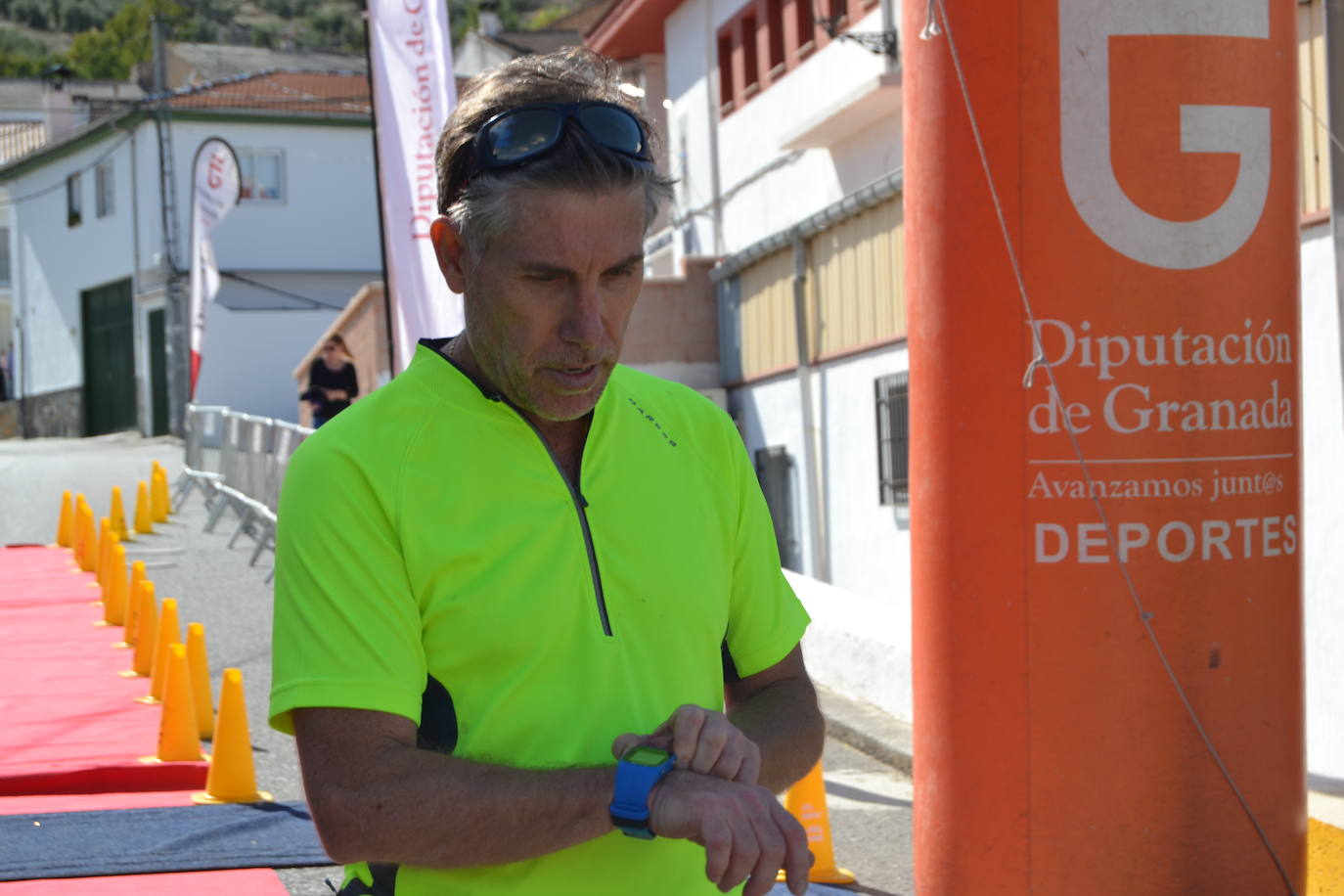 Cerca de 150 deportistas, entre participantes del trail, minitrail y senderistas, celebran en esta prueba que tuvo lugar en una agradable mañana de domingo 