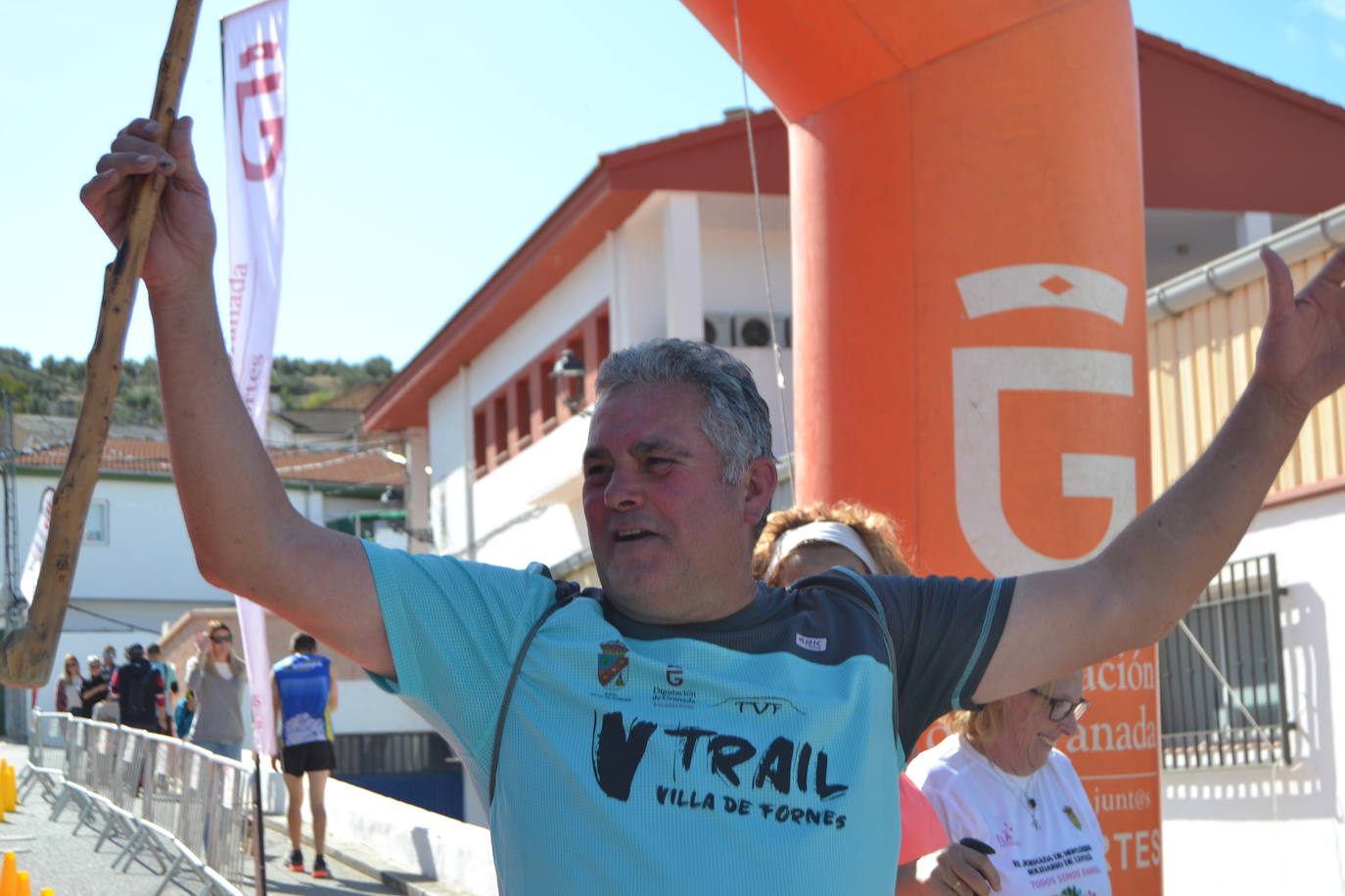 Cerca de 150 deportistas, entre participantes del trail, minitrail y senderistas, celebran en esta prueba que tuvo lugar en una agradable mañana de domingo 