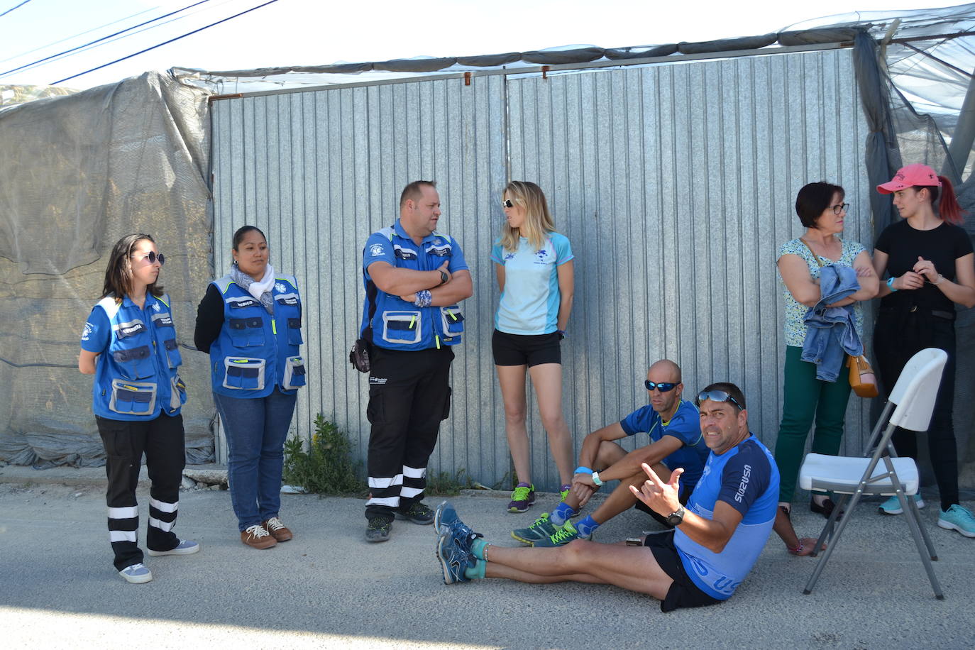 Cerca de 150 deportistas, entre participantes del trail, minitrail y senderistas, celebran en esta prueba que tuvo lugar en una agradable mañana de domingo 