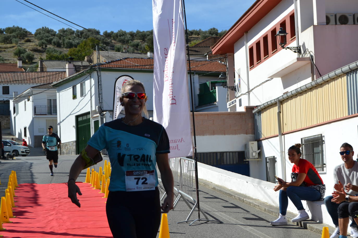 Cerca de 150 deportistas, entre participantes del trail, minitrail y senderistas, celebran en esta prueba que tuvo lugar en una agradable mañana de domingo 