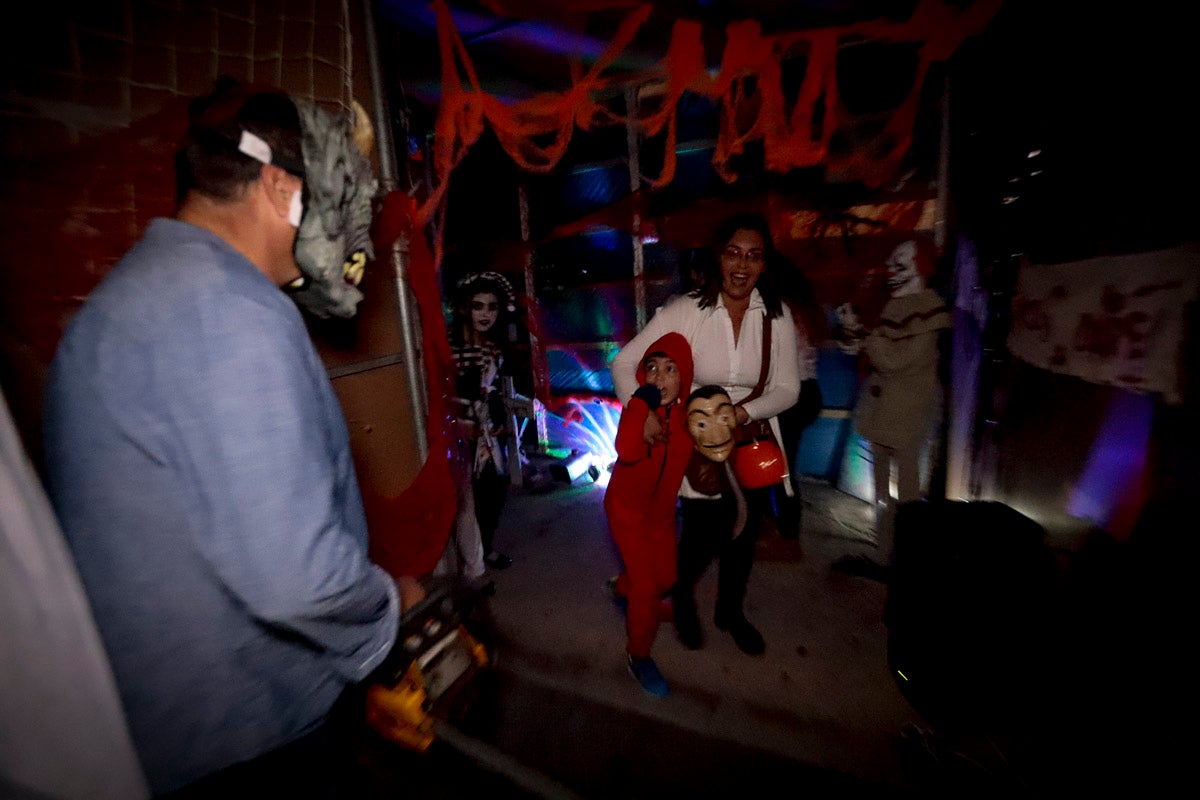 Así disfrutan en Motril de su Halloween