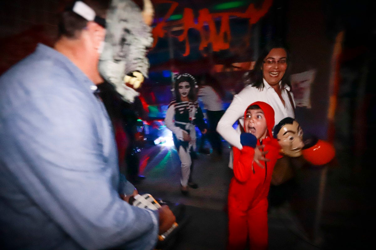 Así disfrutan en Motril de su Halloween