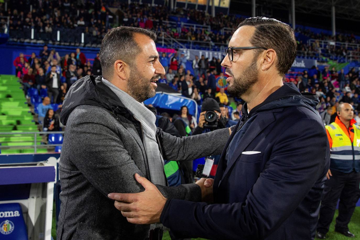 Las mejores instantáneas del choque en el Coliseum Alfonso Pérez