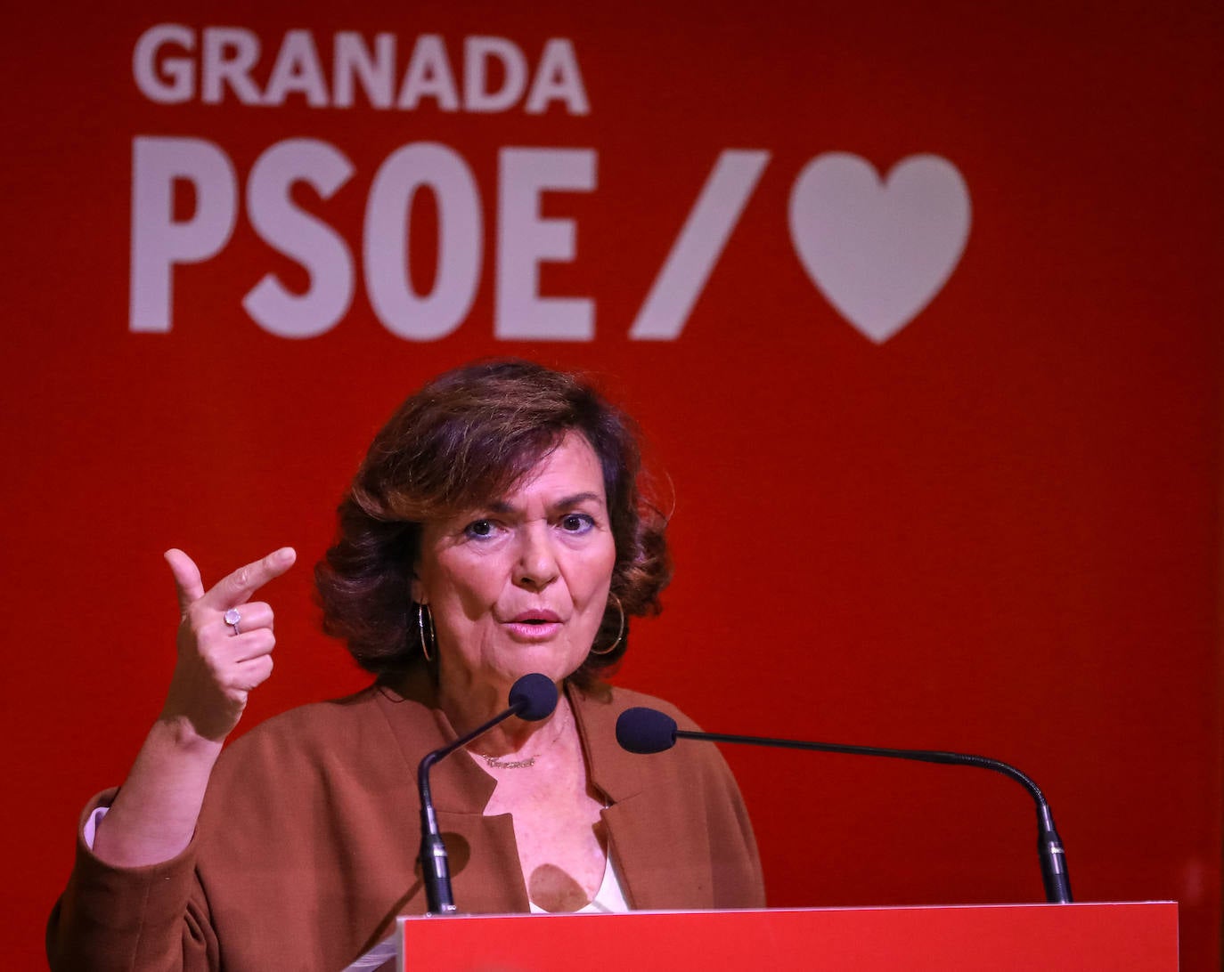 Fotos: Elecciones generales 10N en Granada | Carmen Calvo visita Granada