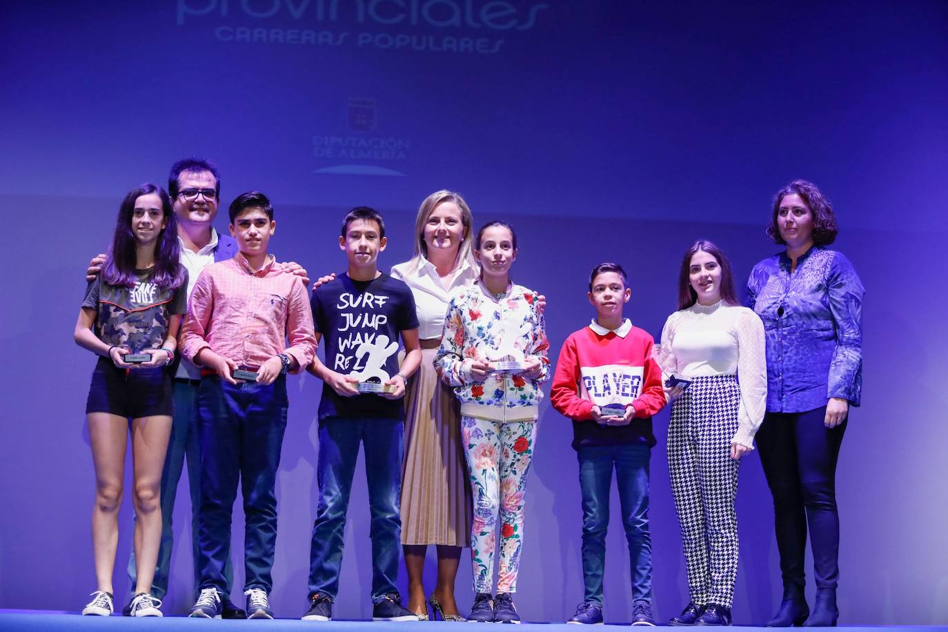 El Teatro Cervantes ha sido testigo de la entrega de premios a los mejores del año