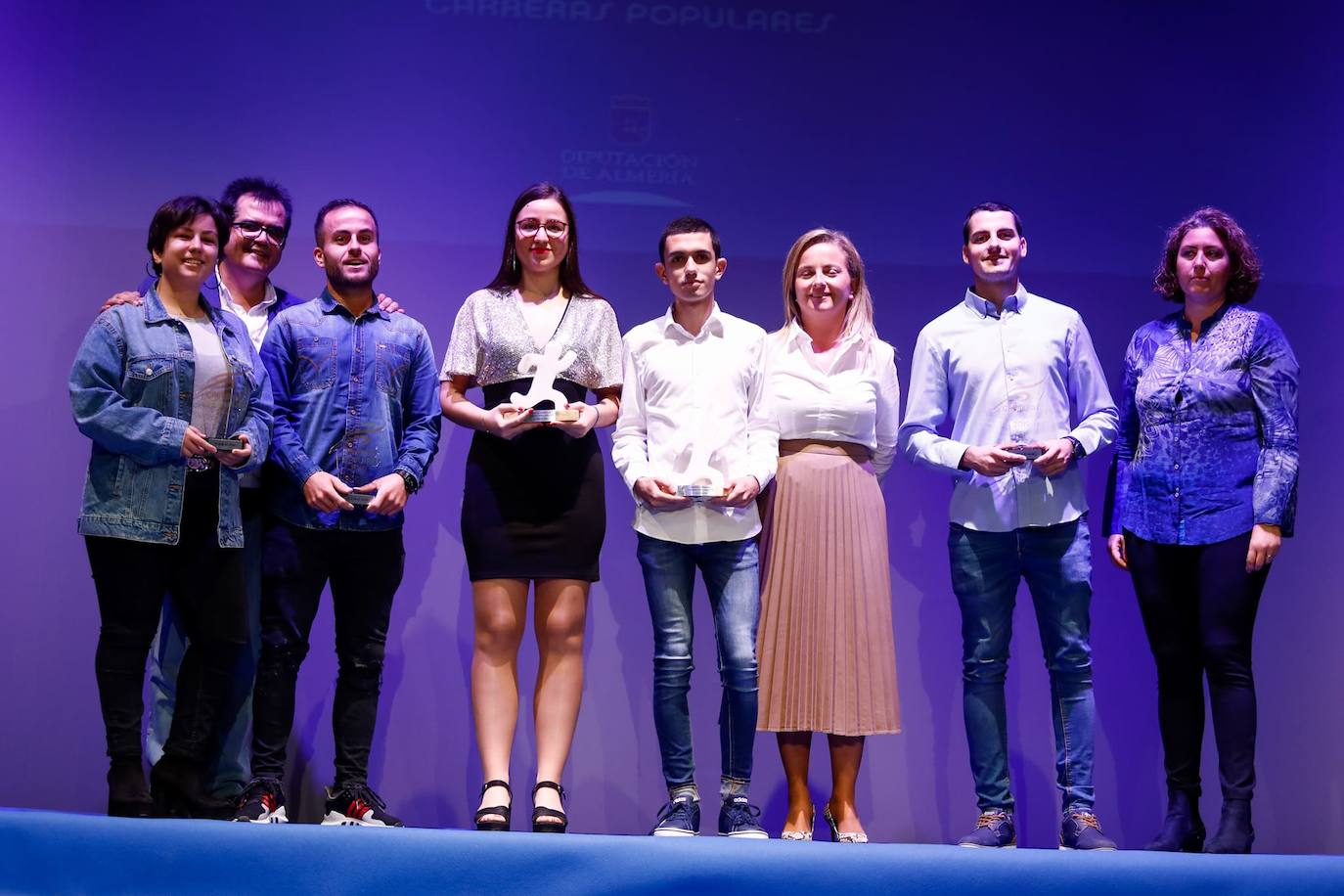 El Teatro Cervantes ha sido testigo de la entrega de premios a los mejores del año