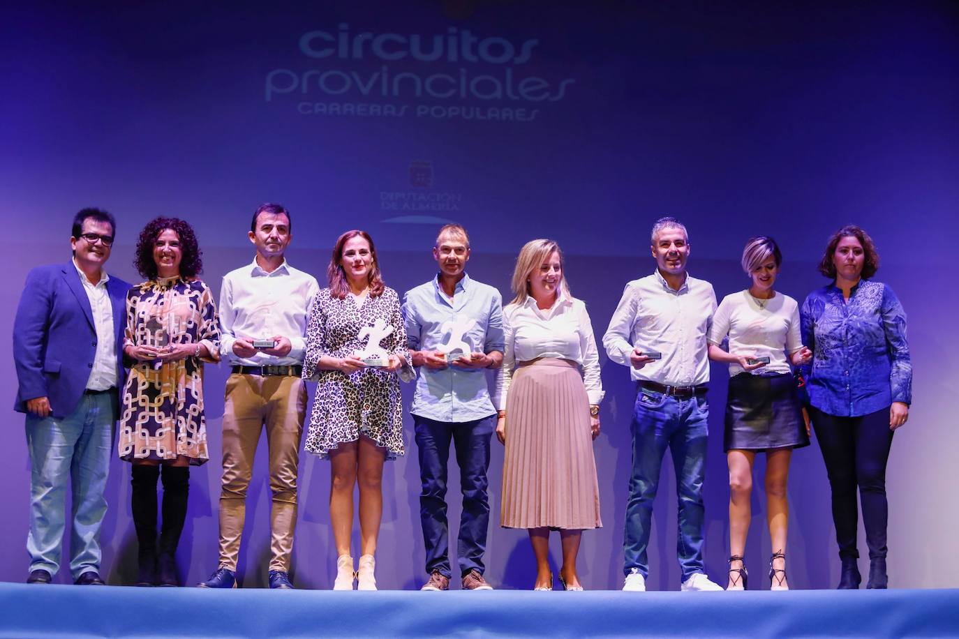 El Teatro Cervantes ha sido testigo de la entrega de premios a los mejores del año