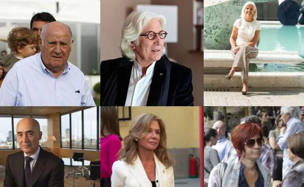 Amancio Ortega y las 100 personas más ricas de España