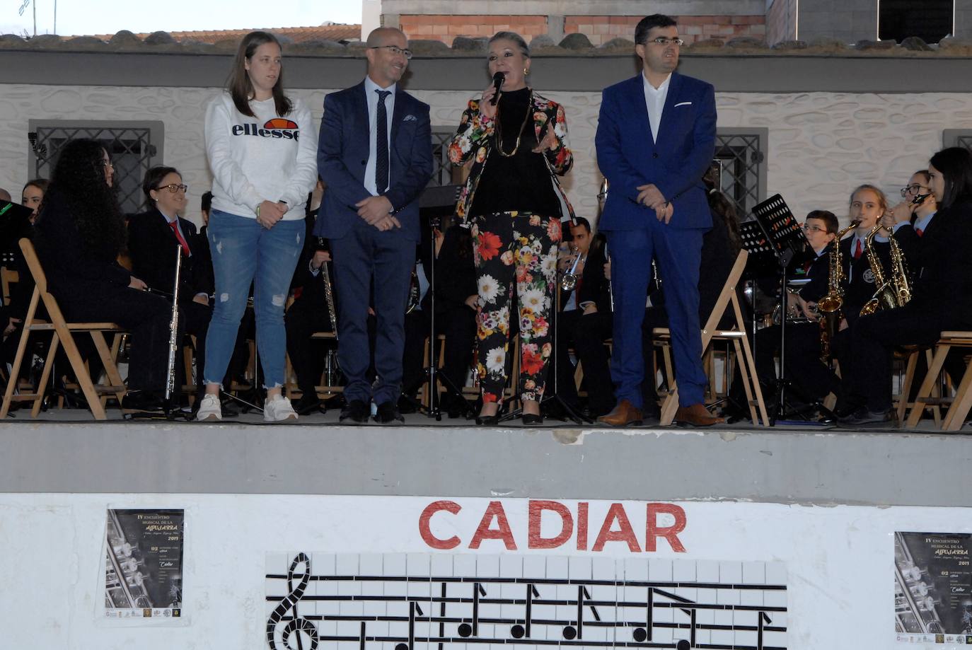 Cádiar ha acogido con rotundo éxito el IV Encuentro Musical de Bandas de La Alpujarra