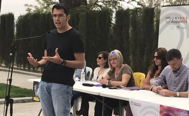 Fran Sánchez del Pino, candidato de Unidas Podemos 