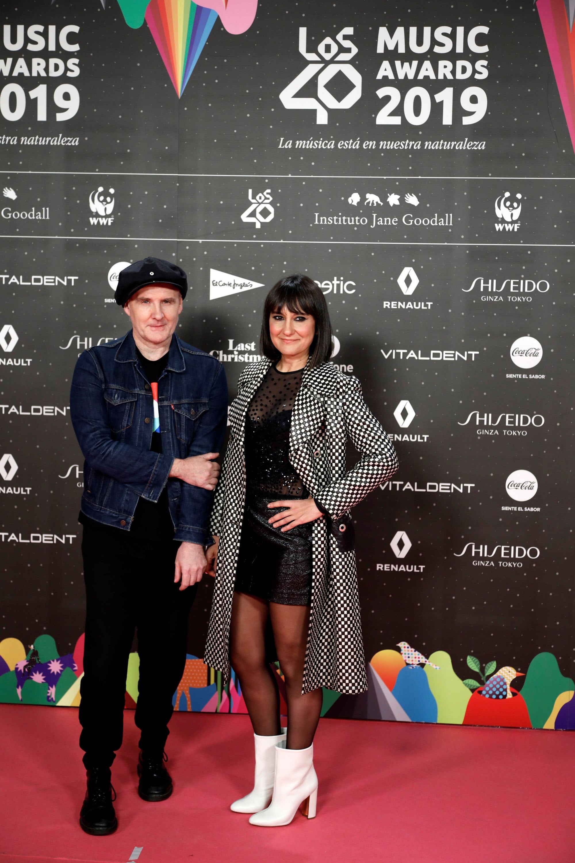 Rosalía, a su llegada. 