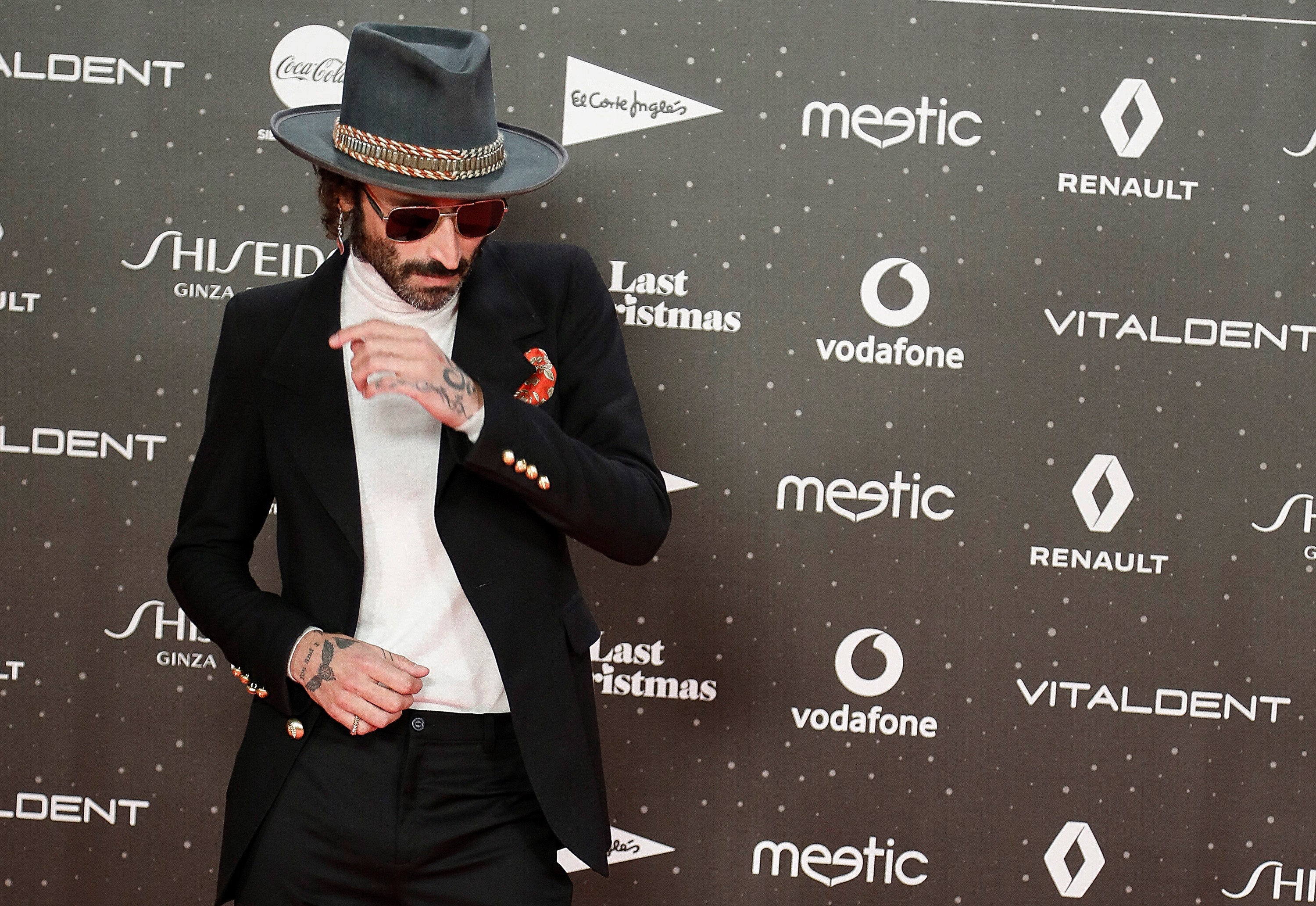 Rosalía, a su llegada. 