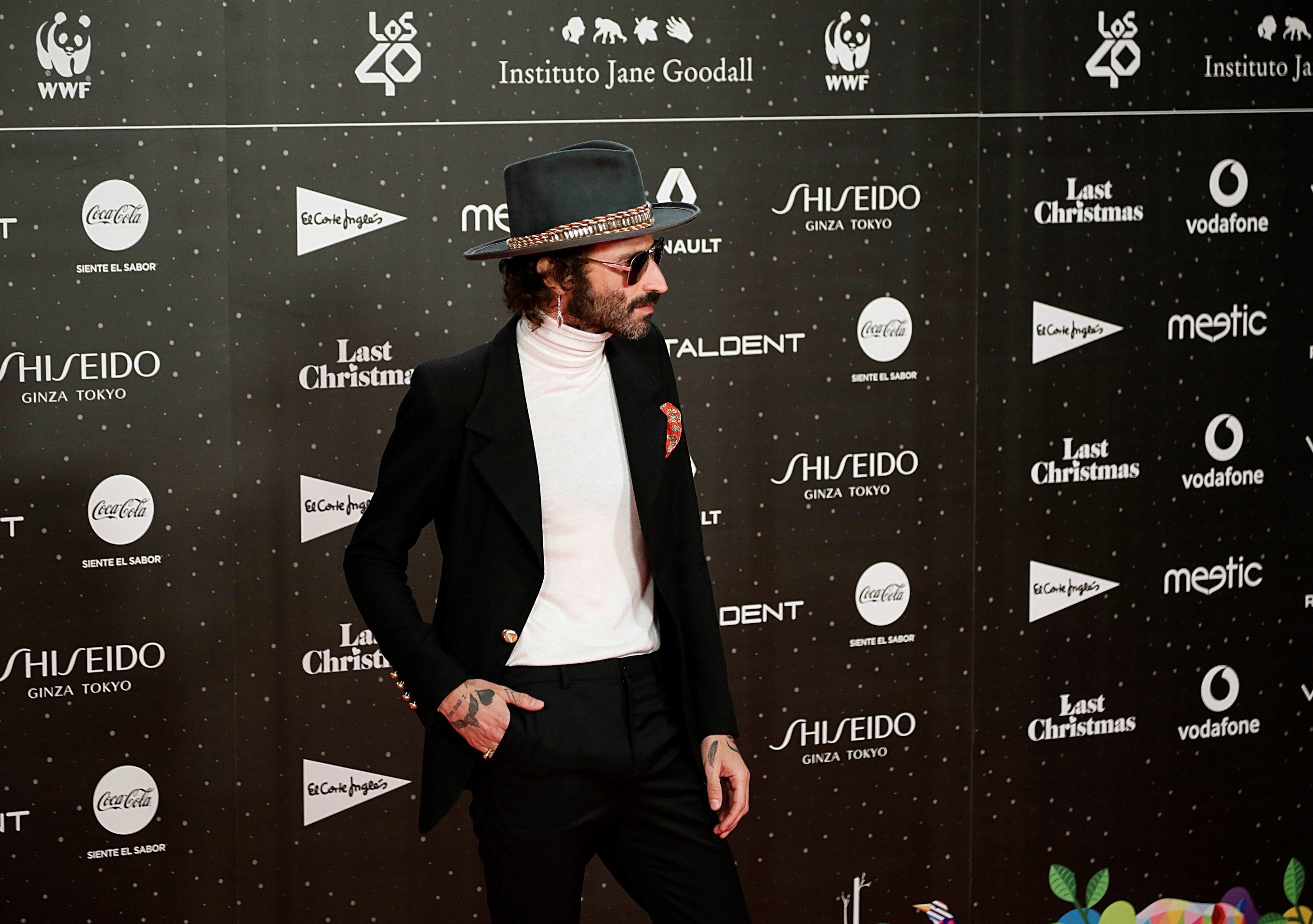 Rosalía, a su llegada. 