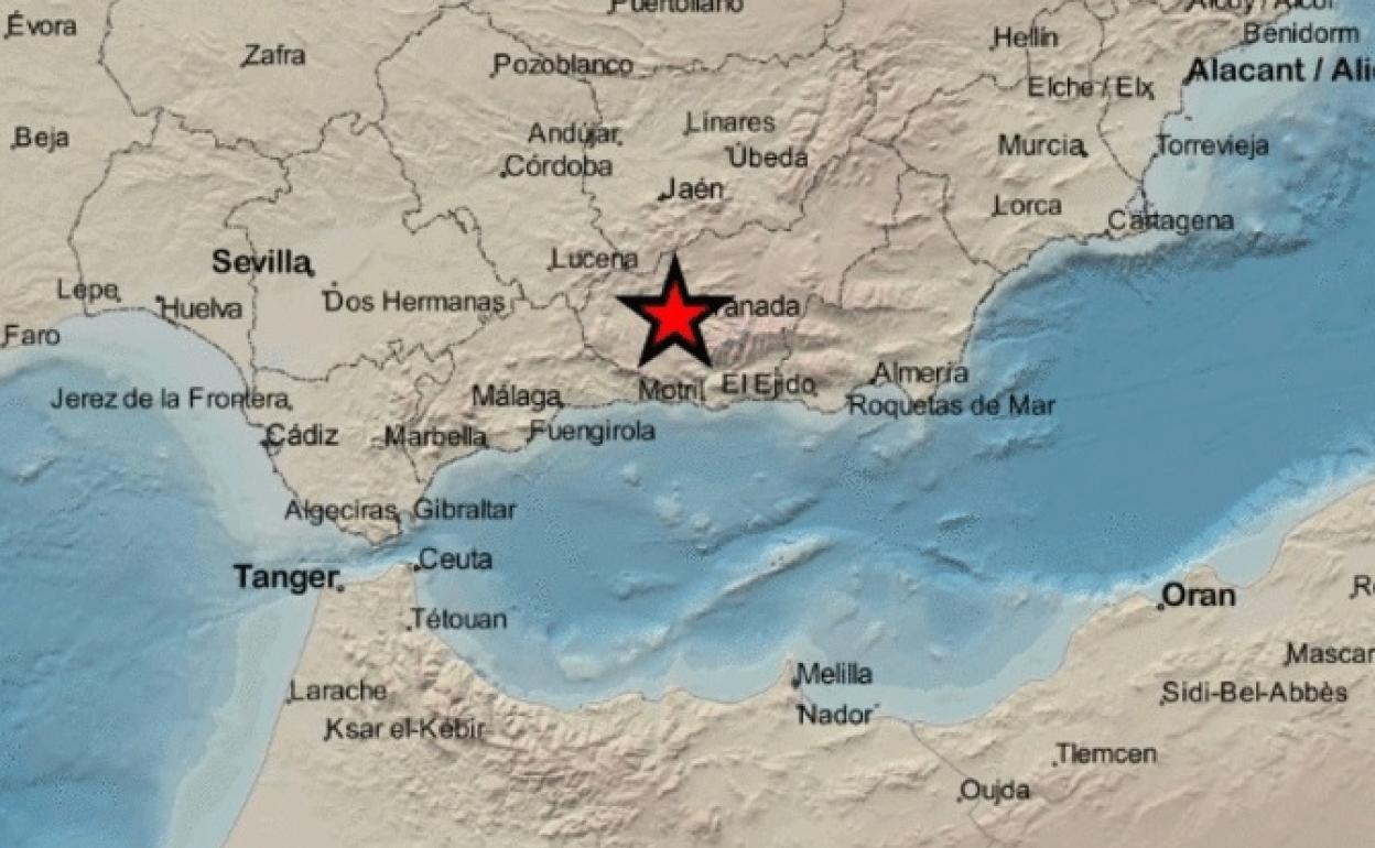 Terremoto en Granada. 