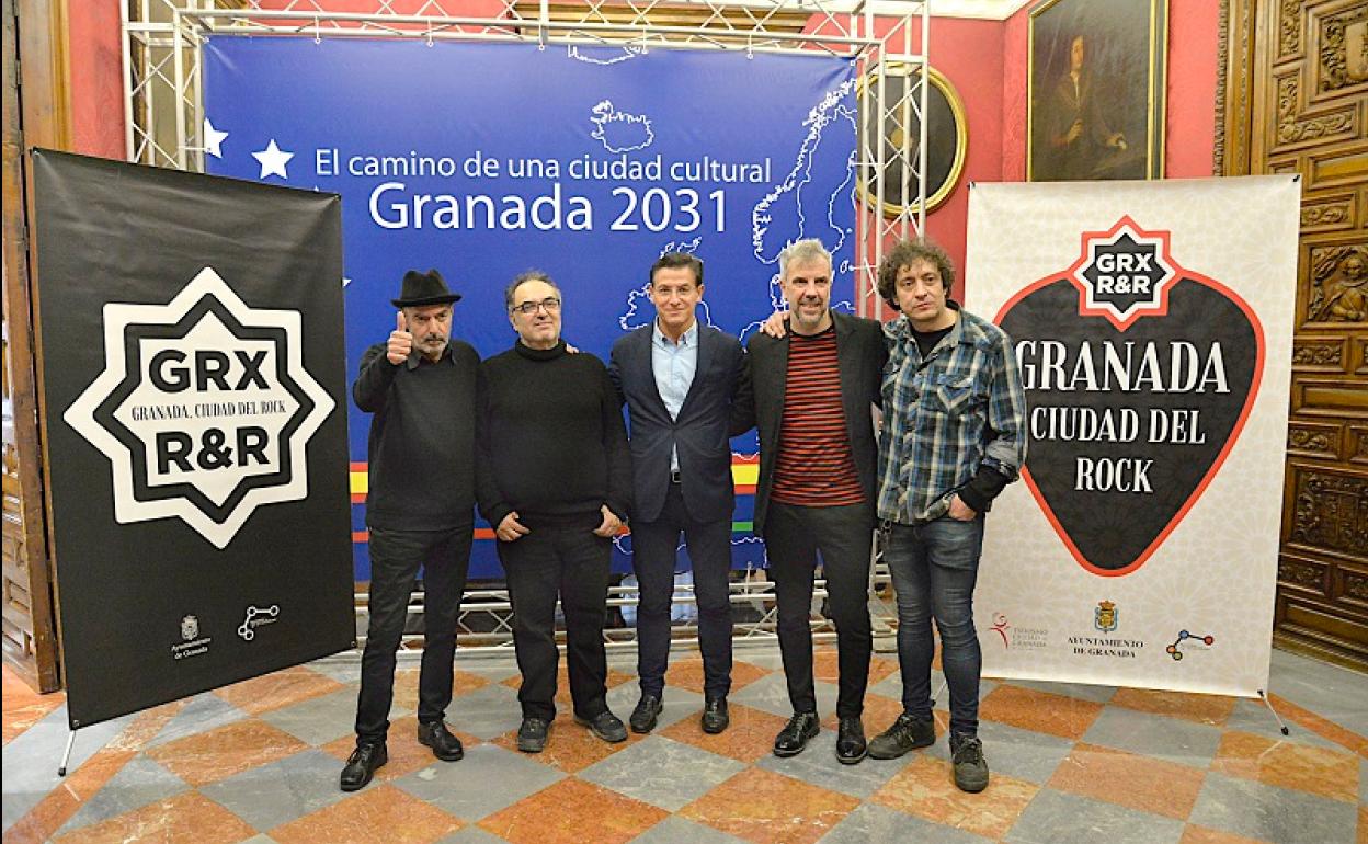 Miguel Ríos y los fundadores de Planta Baja, Púas de Plata 2019