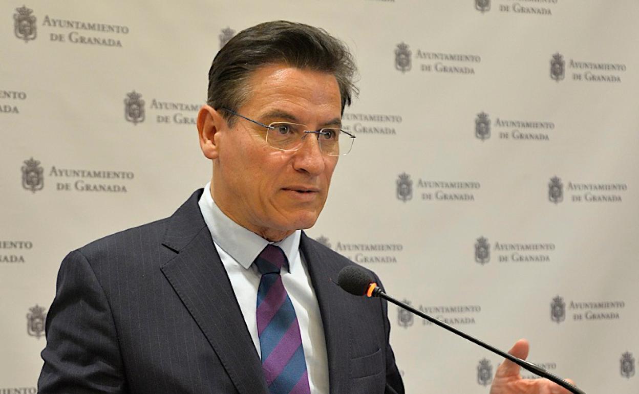 Luis Salvador, hoy en rueda de prensa