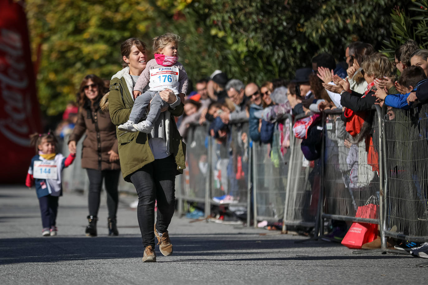 240 niños y niñas participan en la primera jornada de la sexta edición de la Carrera Universidad Ciudad de Granada