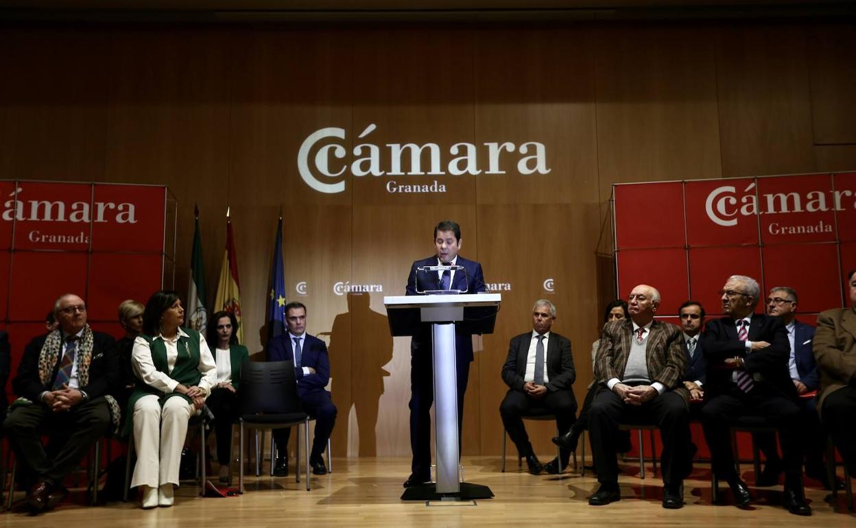 Cuerva apuesta por una «marca global de Granada» en su nueva etapa al frente de la Cámara