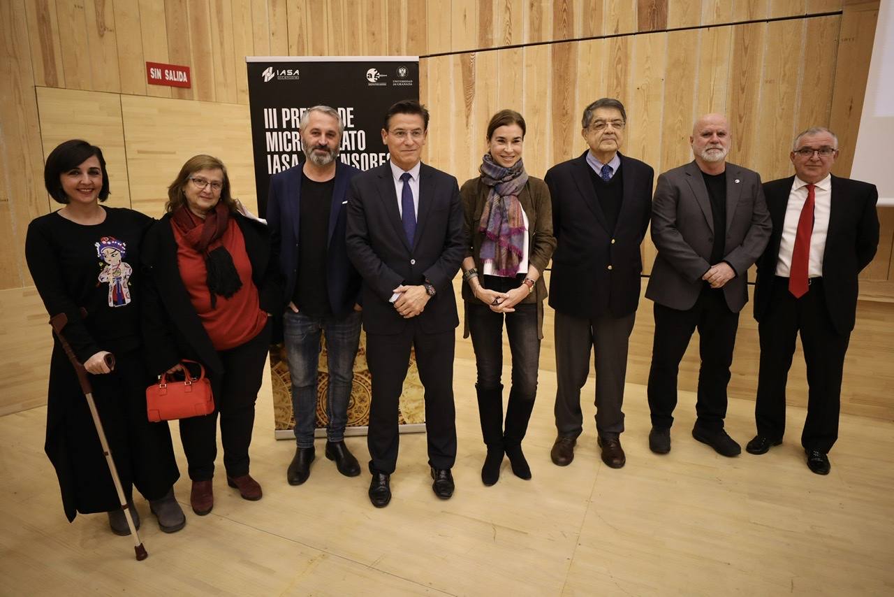 Así fue el acto en el Aula Magna de la Escuela de Arquitectura de la UGR 