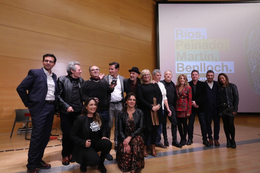 Miguel Ríos y el Planta Baja reciben los premios en el Parque de las Ciencias 