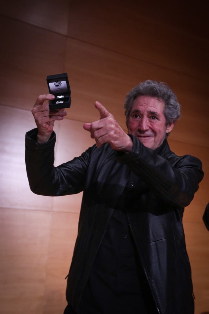 Miguel Ríos y el Planta Baja reciben los premios en el Parque de las Ciencias 