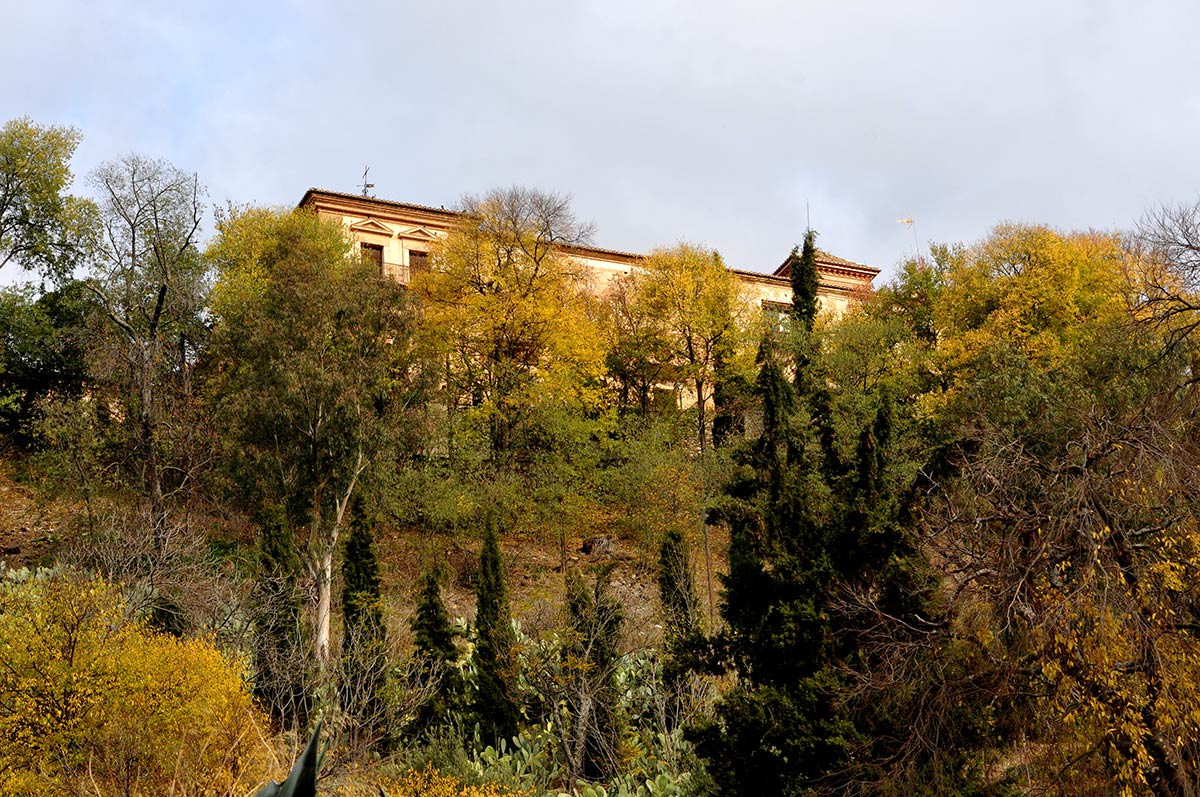 Las colinas del Albaicín, la Sabika y el cerro del Sol se visten con los colores del otoño