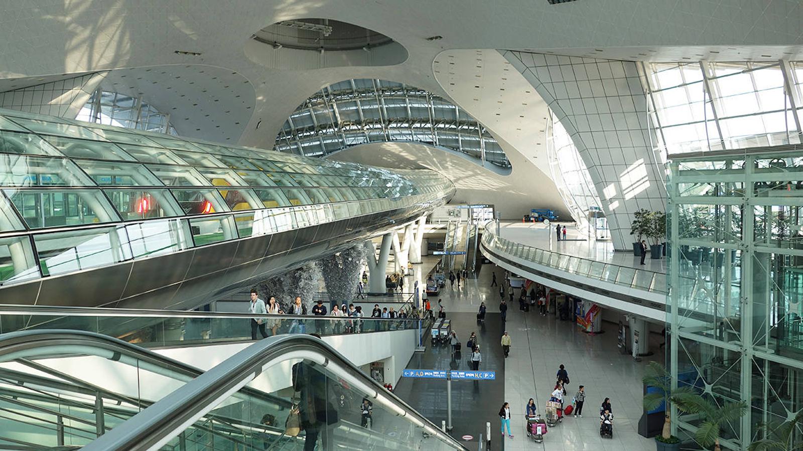 Aeropuerto Internacional de Incheon (Seúl, Corea del Sur).