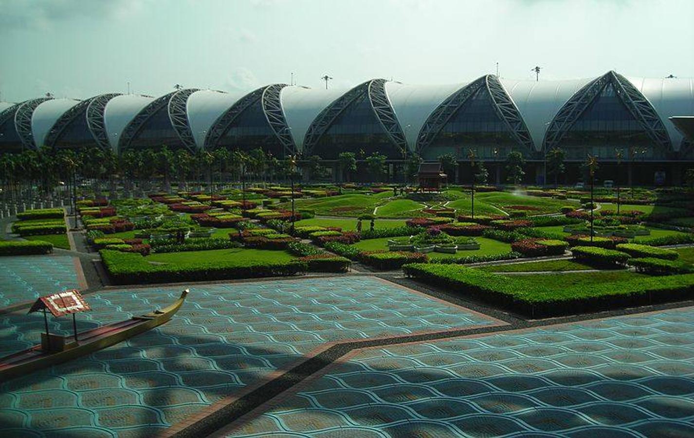 Aeropuerto Suvarnabhumi (Bangkok, Tailandia).