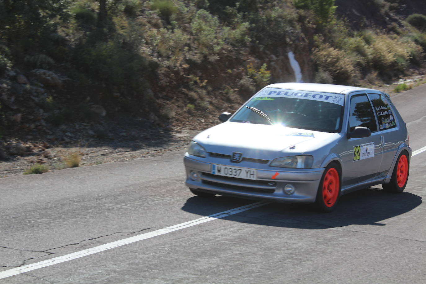 El piloto del Automóvil Club Almería ha dominado los dos primeros tramos