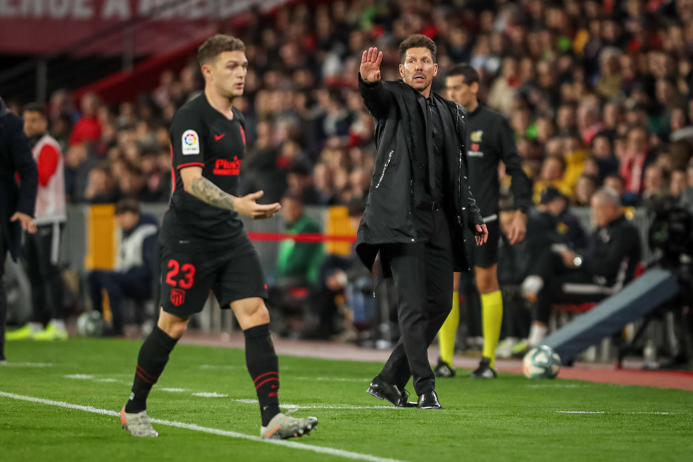 Todas las instantáneas que deja la visita de los del 'Cholo' Simeone a Los Cármenes