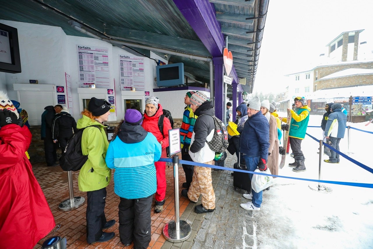 Mostramos las primeras imágenes de la estación esta temporada.