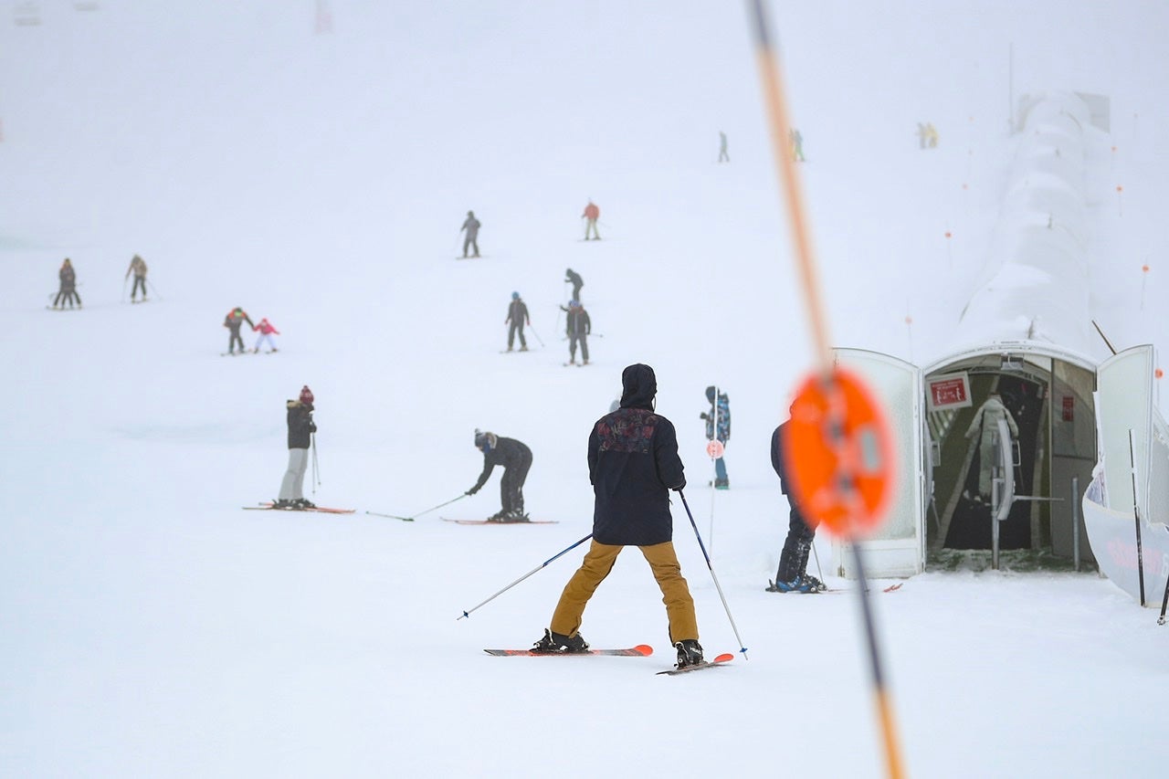Mostramos las primeras imágenes de la estación esta temporada.