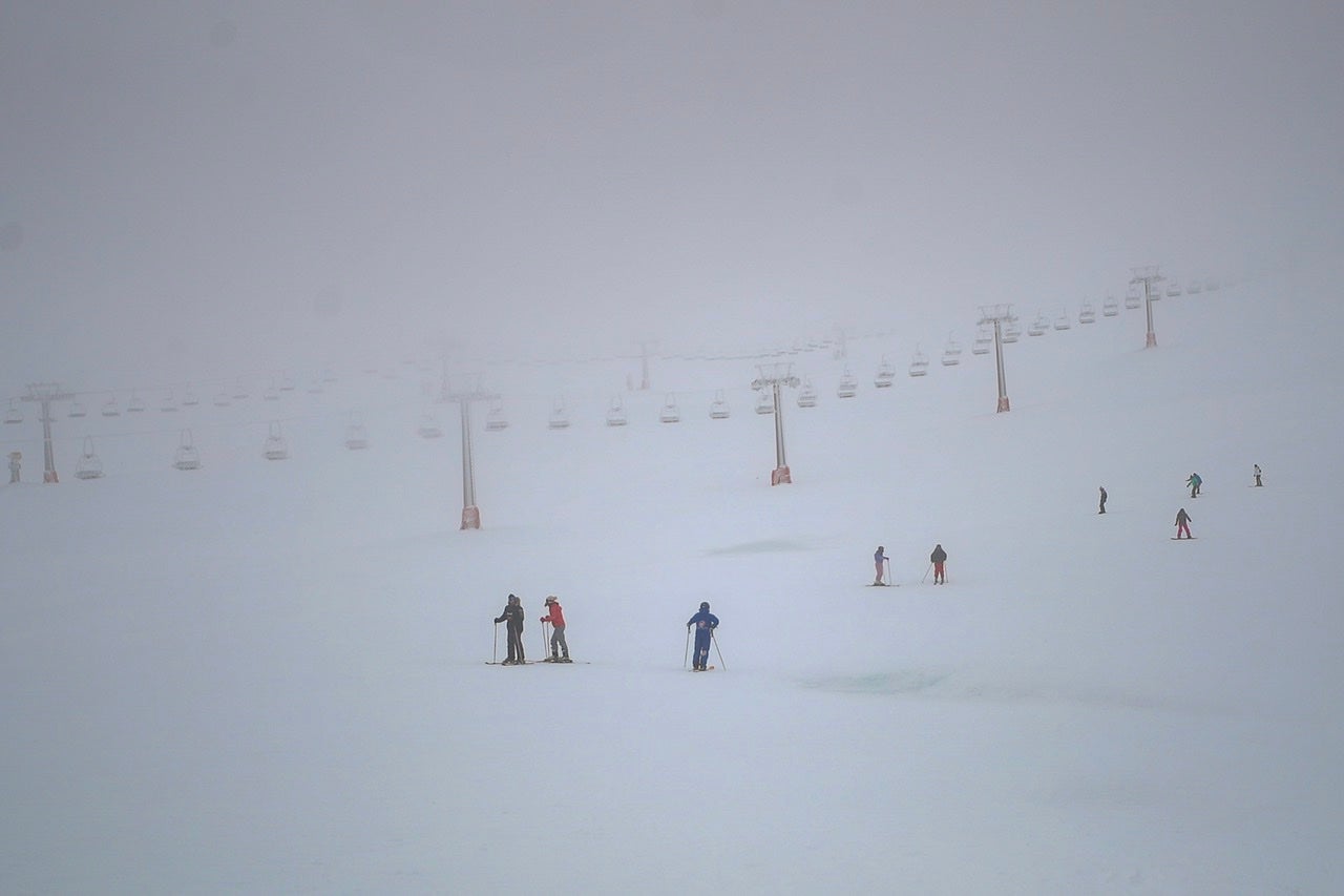 Mostramos las primeras imágenes de la estación esta temporada.