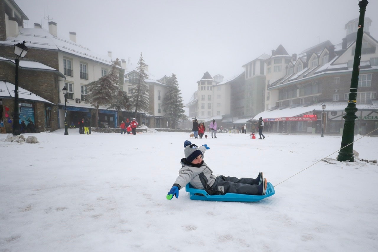 Mostramos las primeras imágenes de la estación esta temporada.