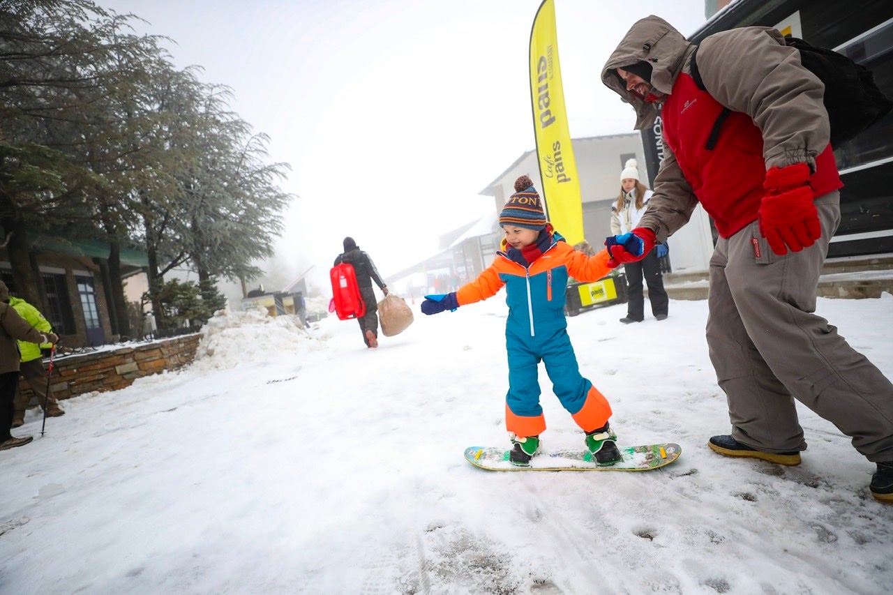 Mostramos las primeras imágenes de la estación esta temporada.