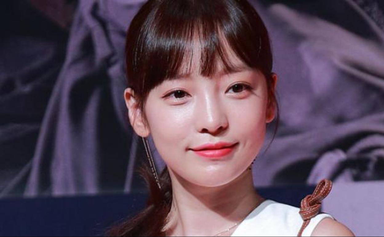 Imagen de archivo de la cantante surcoreana Goo Ha-ra.