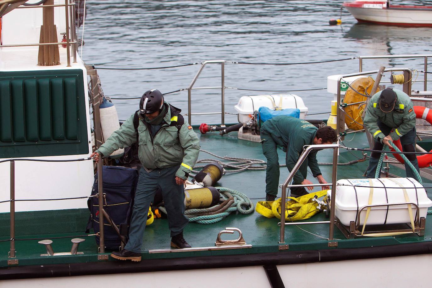 Interceptan un submarino en Pontevedra con más de 3.000 kilos de cocaína