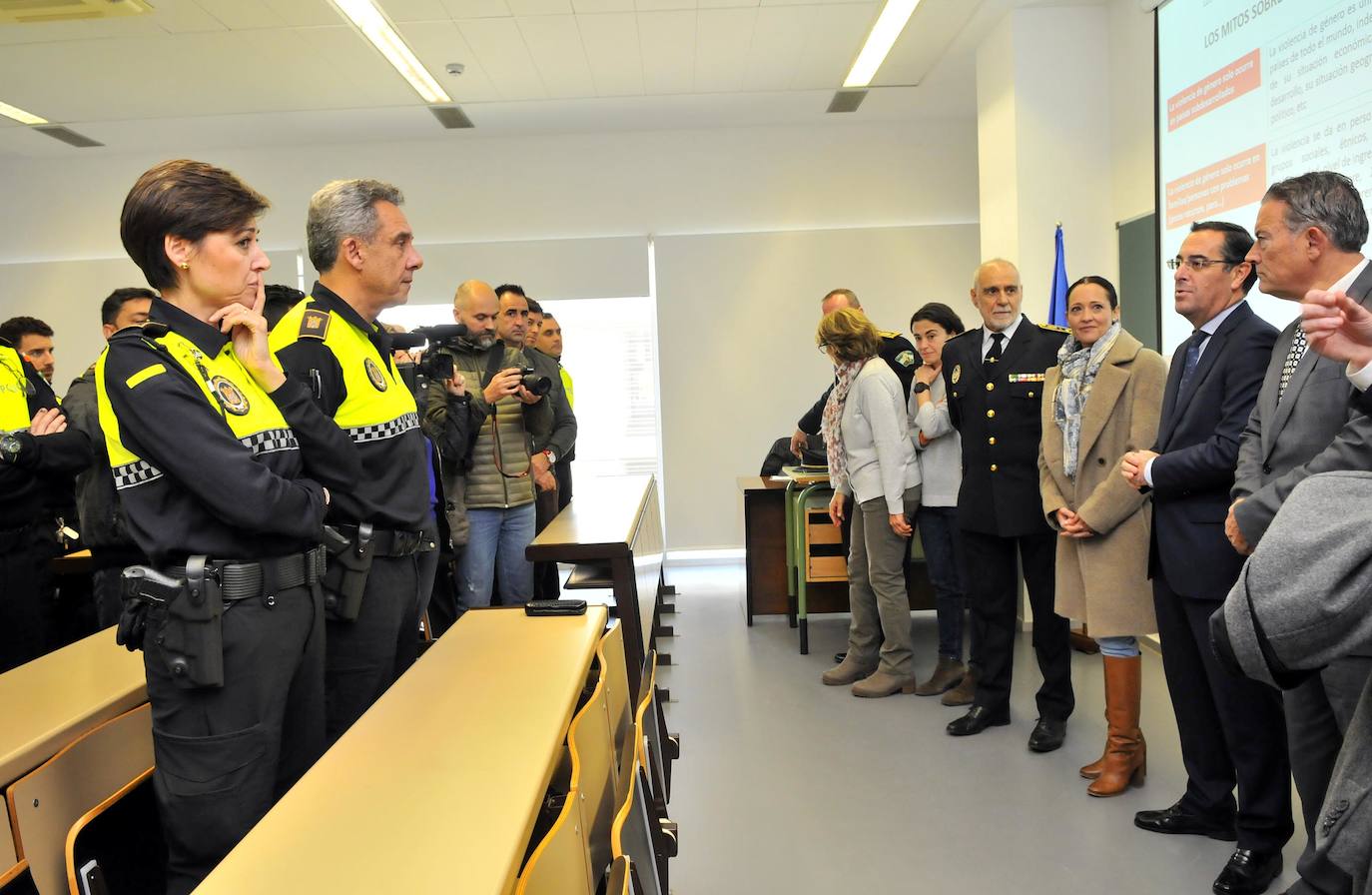 Visita institucional a la Escuela Municipal de Seguridad Pública. 