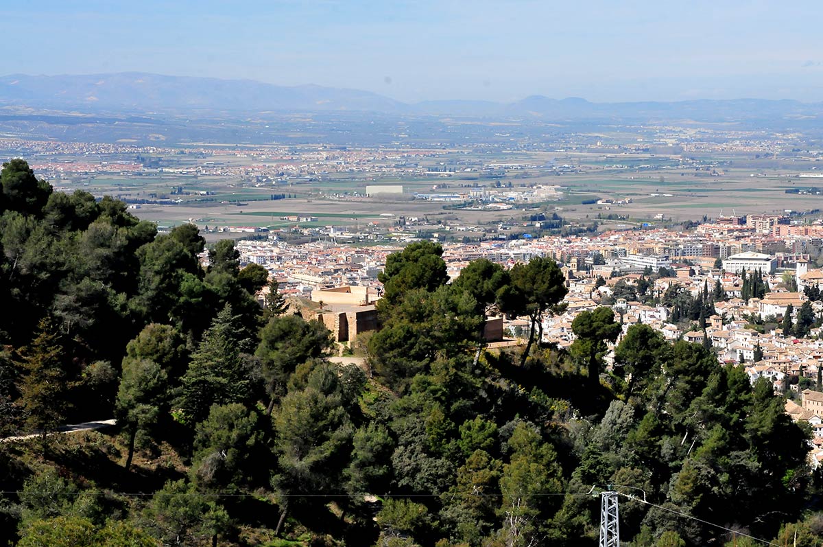 La Silla del Moro desde el mirador de los Halconeros 
