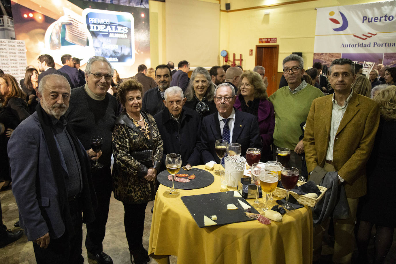 Más de 200 personas se han dado cita en el Varadero del Puerto de Almería para asistir a la gala de entrega de estos galardones que reconocen el talento almeriense 