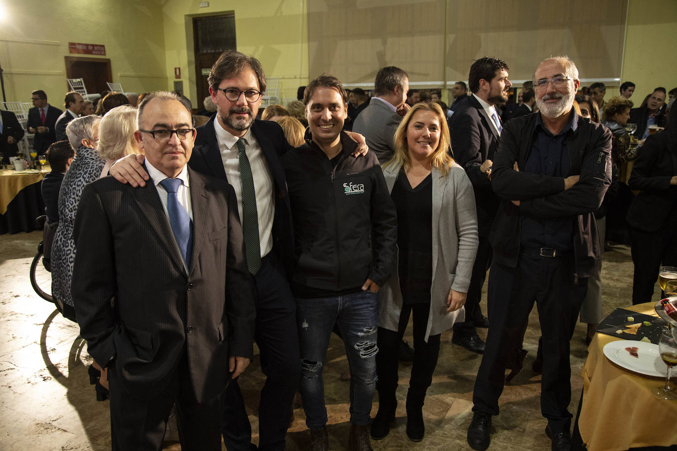 Más de 200 personas se han dado cita en el Varadero del Puerto de Almería para asistir a la gala de entrega de estos galardones que reconocen el talento almeriense 