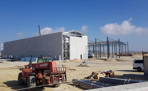 Impulso al polígono en Granada | Obras a todo ritmo para terminar la planta de Escúzar en 2020