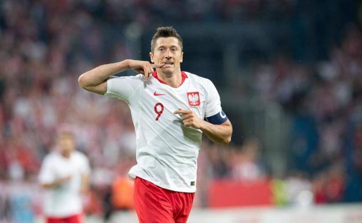 Robert Lewandowski es el referente ofensivo de la selección polaca.